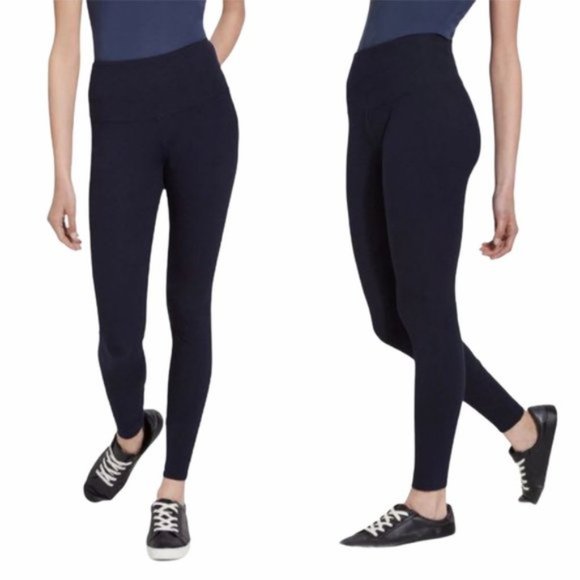 Lysse Slimming Cotton Stretch Legging XS Midnight - Picture 4 of 12